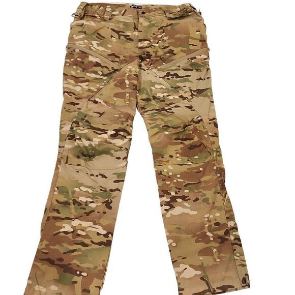 Tactical World Store Camo Outdoor Pants Men's Size 2XL Cargo Deep Zip Pockets Fa - Picture 1 of 14